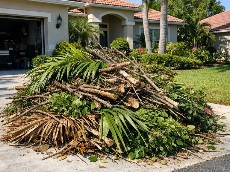 Yard waste removal in Deerfield Beach FL