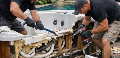 Hot tub removal in Deerfield Beach FL