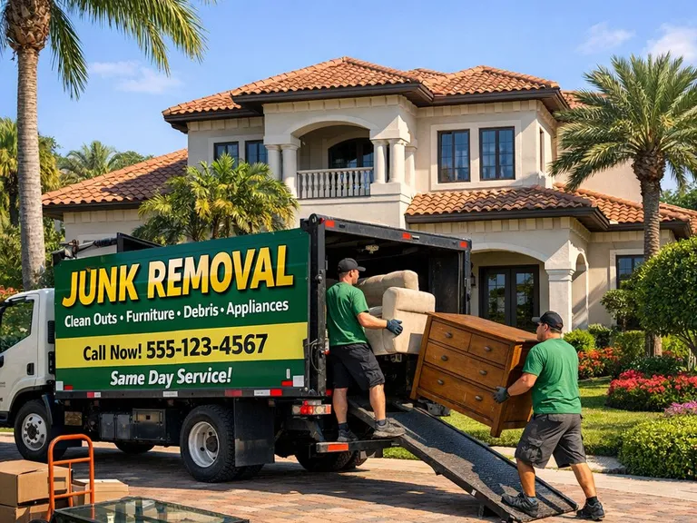 Junk removal service in Boca Raton FL