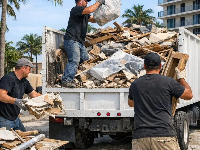 Junk removal service in Pompano Beach FL
