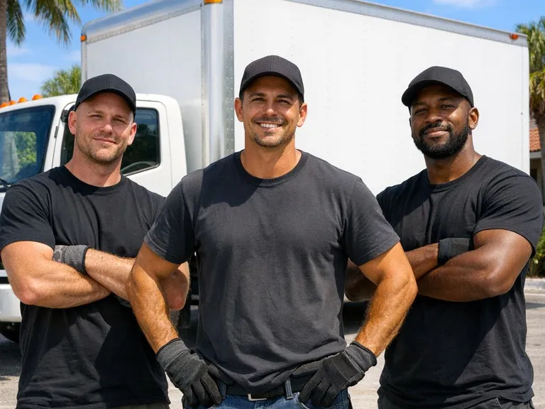 Deerfield Junk Removal team and truck